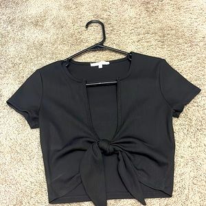 Love Tree tie cropped top size M